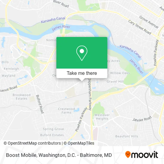 Boost Mobile map