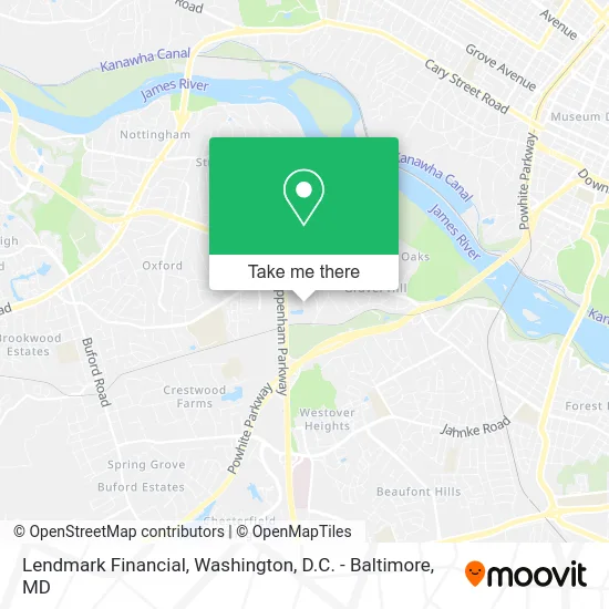 Lendmark Financial map