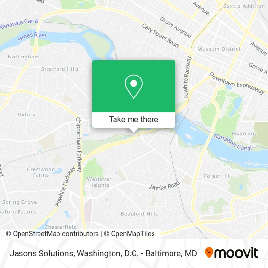 Jasons Solutions map