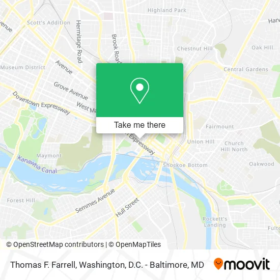 Thomas F. Farrell map