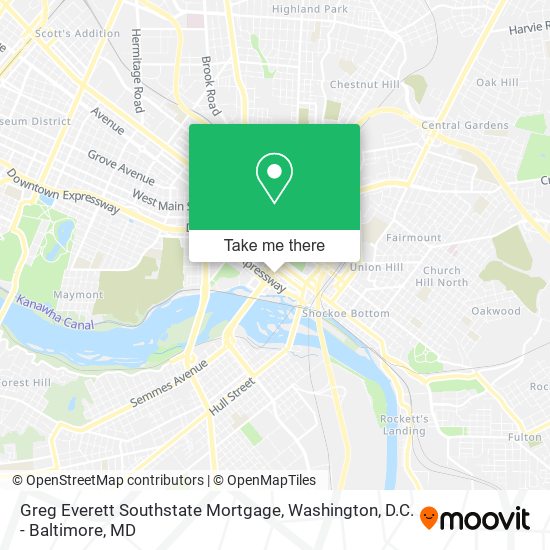 Mapa de Greg Everett Southstate Mortgage