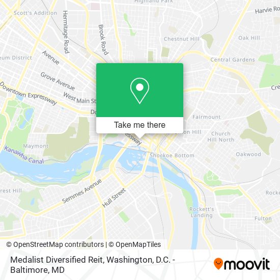 Medalist Diversified Reit map