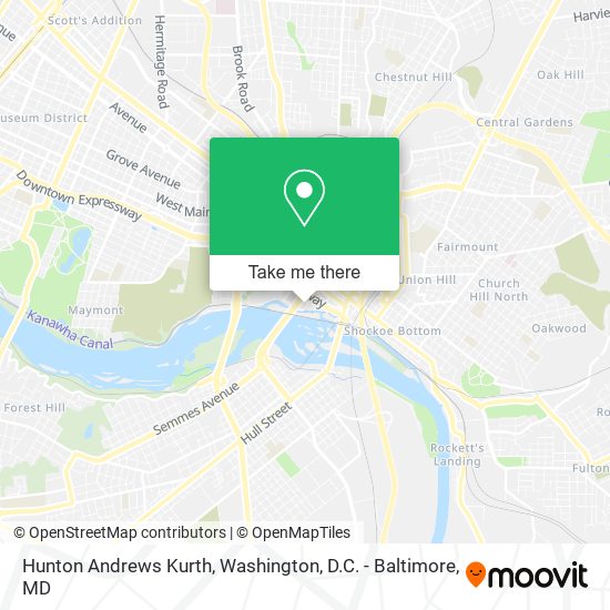 Hunton Andrews Kurth map