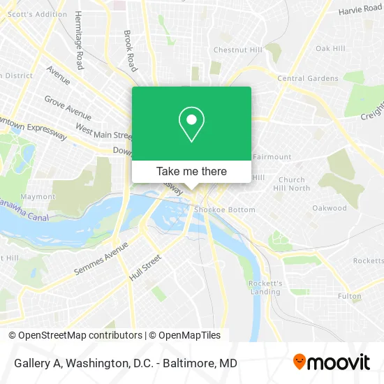 Gallery A map