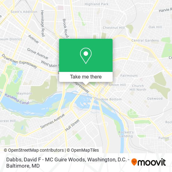 Dabbs, David F - MC Guire Woods map