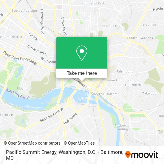 Pacific Summit Energy map