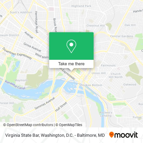 Virginia State Bar map