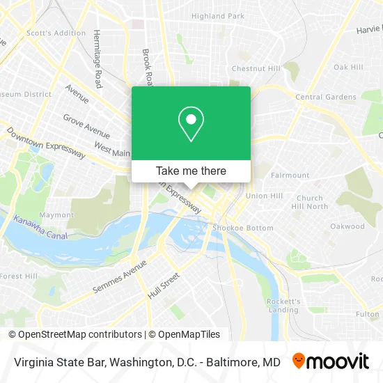 Virginia State Bar map
