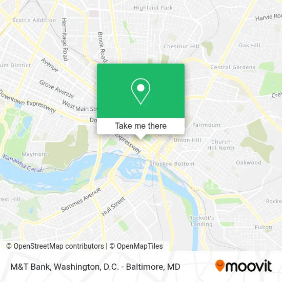M&T Bank map