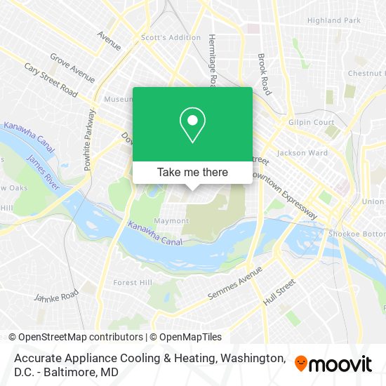 Accurate Appliance Cooling & Heating map
