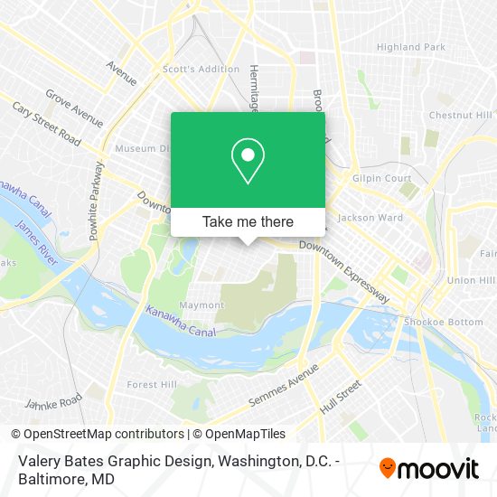 Valery Bates Graphic Design map