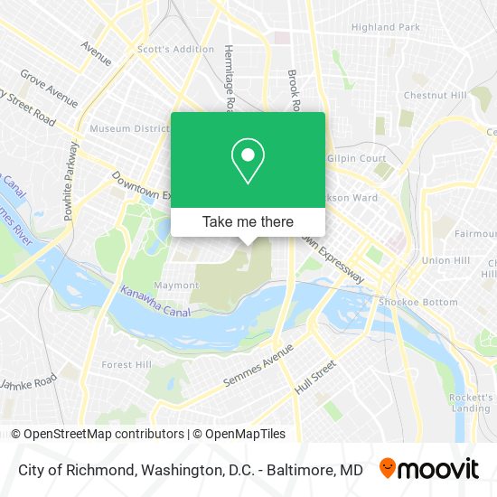City of Richmond map
