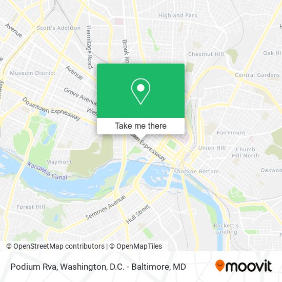 Mapa de Podium Rva