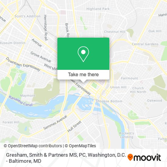 Gresham, Smith & Partners MS, PC map