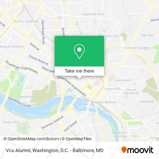 Vcu Alumni map