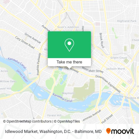 Mapa de Idlewood Market