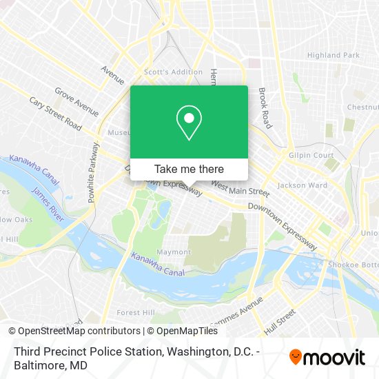 Third Precinct Police Station map