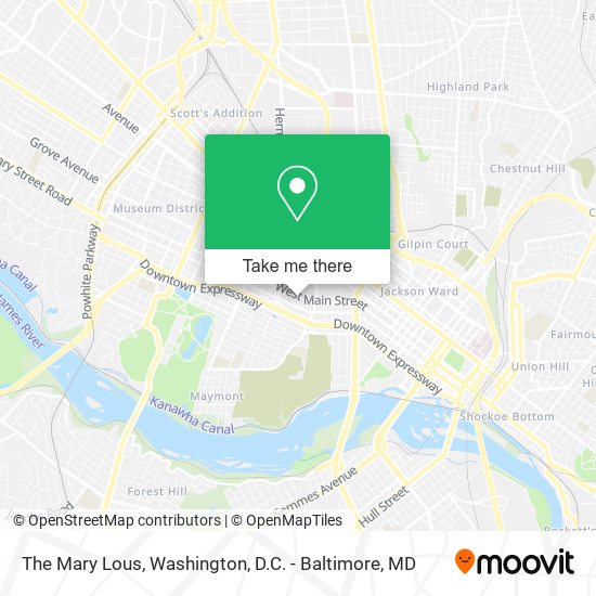 The Mary Lous map