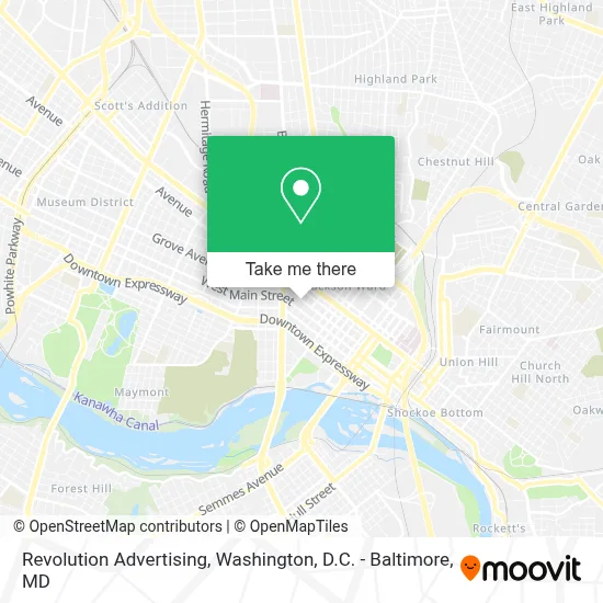 Revolution Advertising map