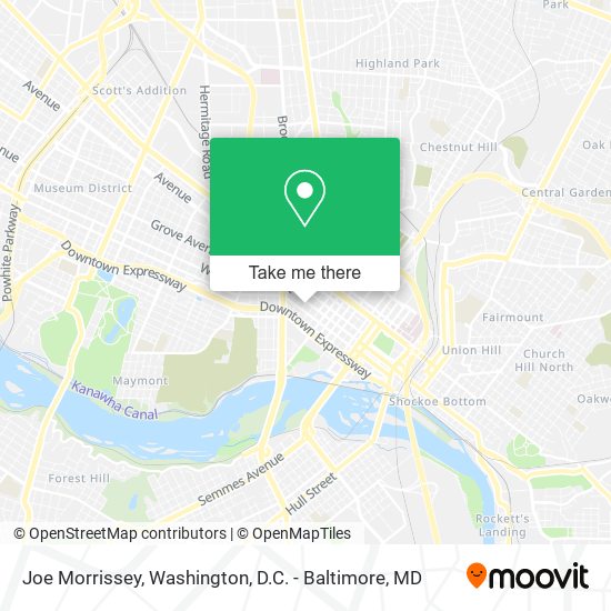 Joe Morrissey map
