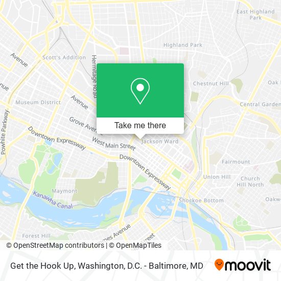 Mapa de Get the Hook Up