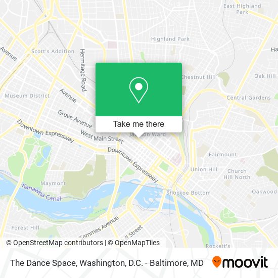 The Dance Space map
