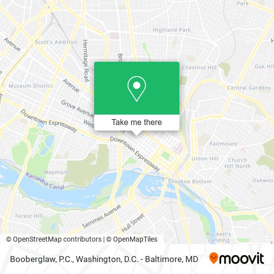 Booberglaw, P.C. map