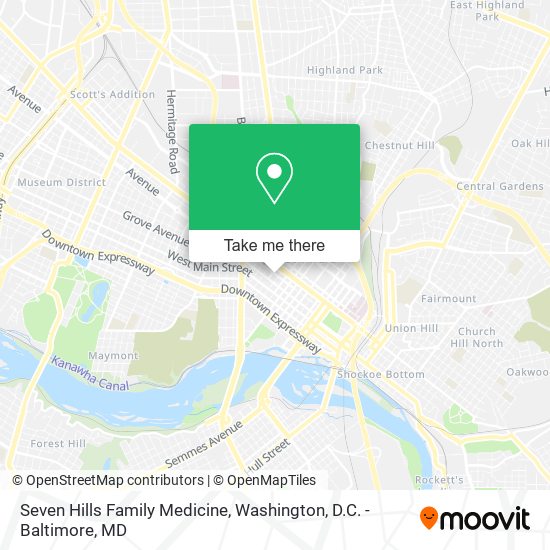 Mapa de Seven Hills Family Medicine