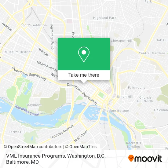 VML Insurance Programs map