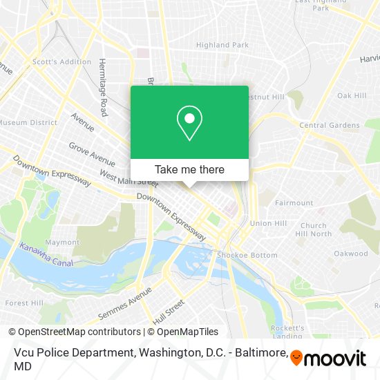 Vcu Police Department map