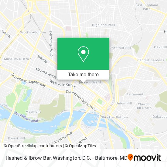 Ilashed & Ibrow Bar map