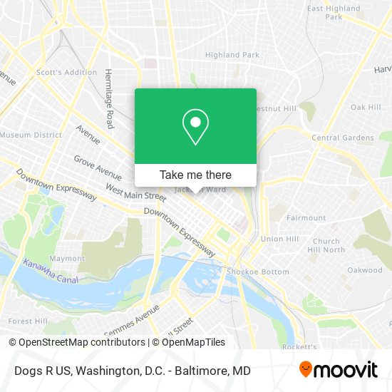 Dogs R US map