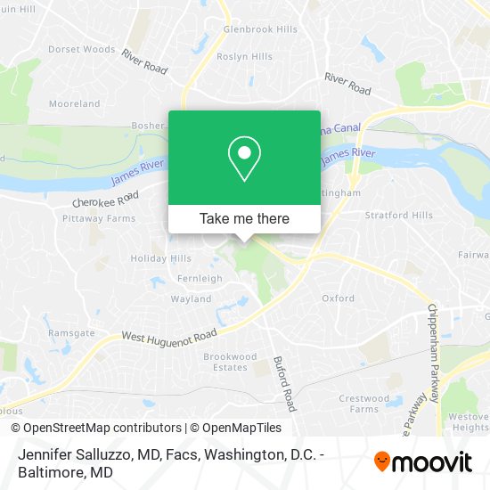 Mapa de Jennifer Salluzzo, MD, Facs
