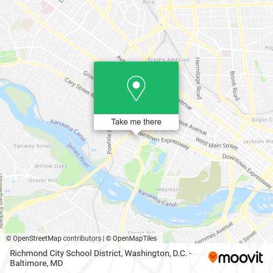 Mapa de Richmond City School District