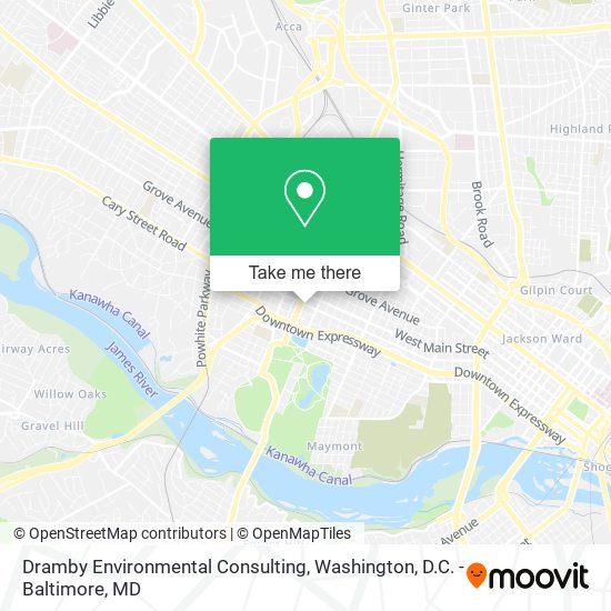 Mapa de Dramby Environmental Consulting