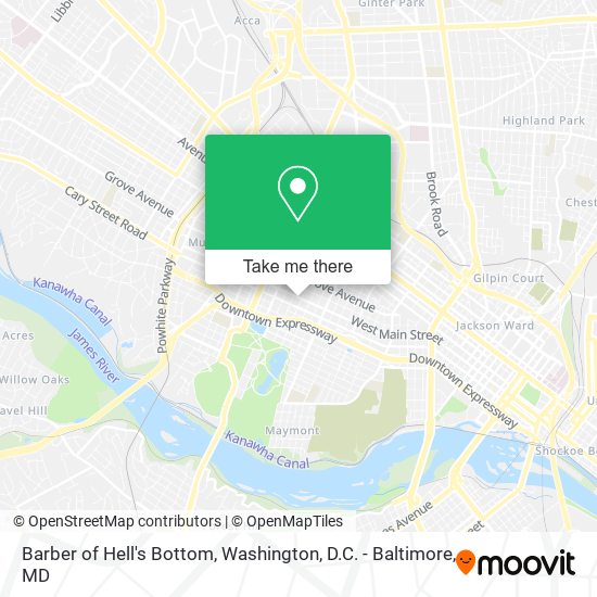 Barber of Hell's Bottom map