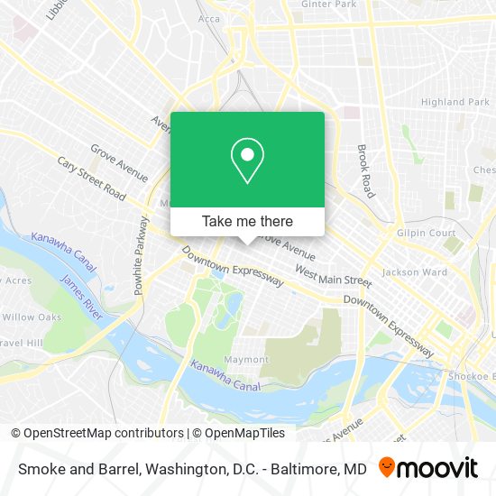 Mapa de Smoke and Barrel