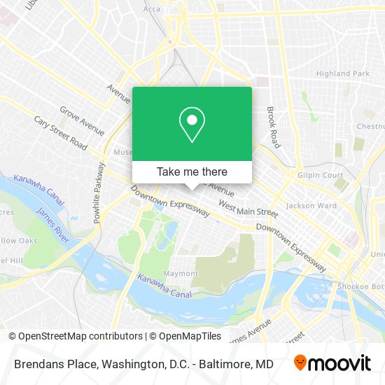 Brendans Place map