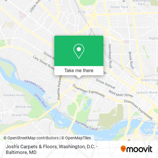 Josh's Carpets & Floors map