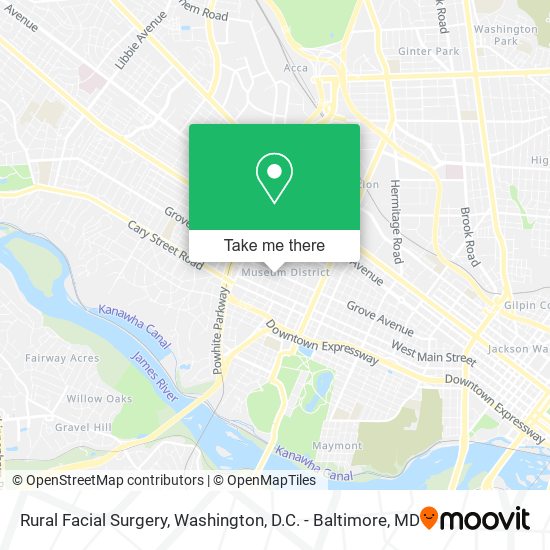 Rural Facial Surgery map