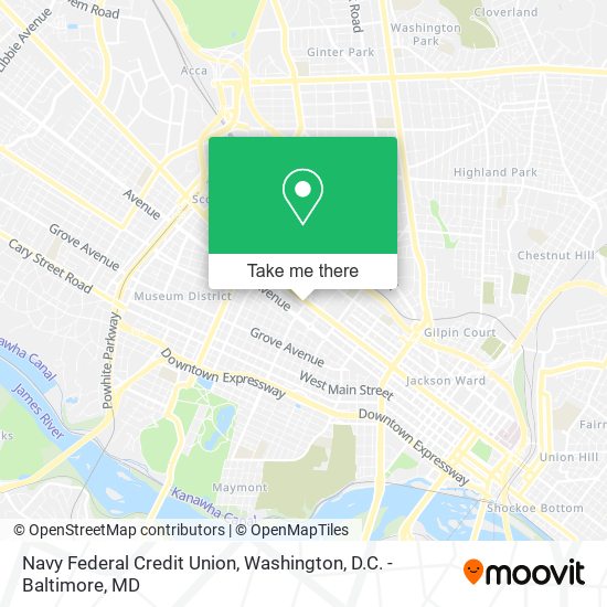 Navy Federal Credit Union map