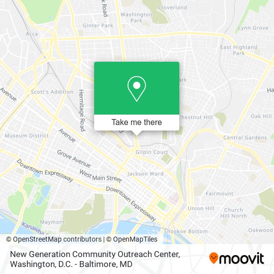 Mapa de New Generation Community Outreach Center