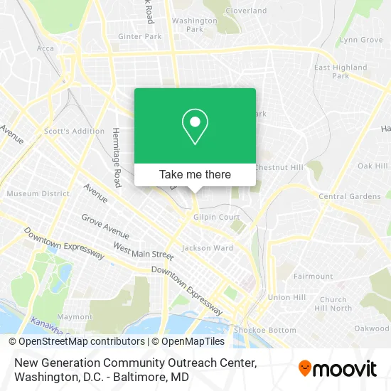 New Generation Community Outreach Center map