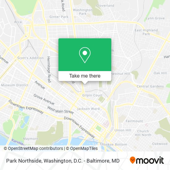 Park Northside map