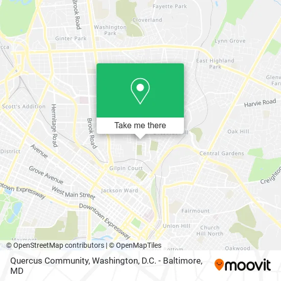 Quercus Community map