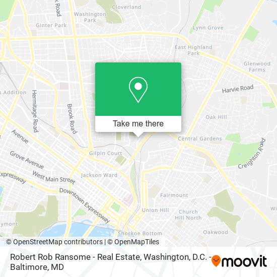 Mapa de Robert Rob Ransome - Real Estate