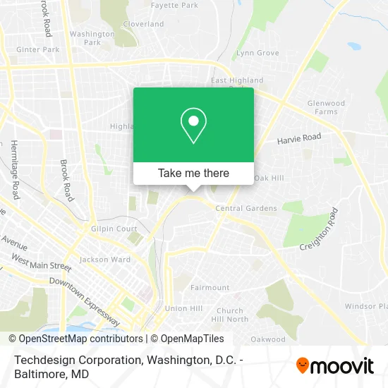 Techdesign Corporation map