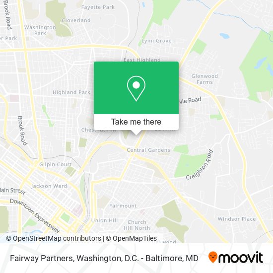 Mapa de Fairway Partners