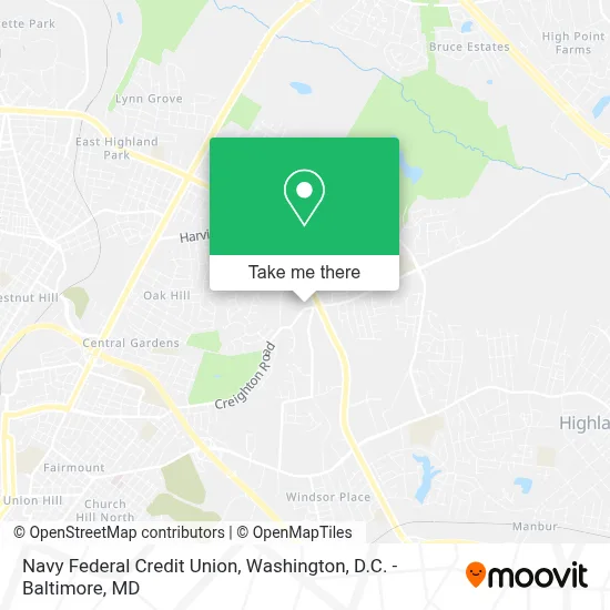 Navy Federal Credit Union map