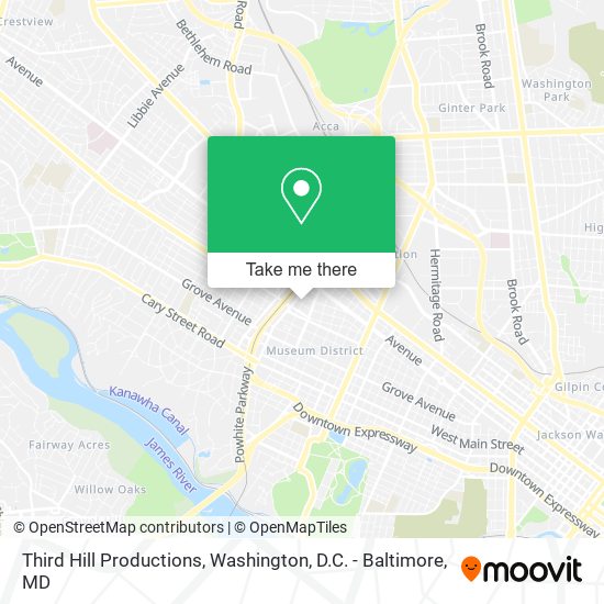 Mapa de Third Hill Productions